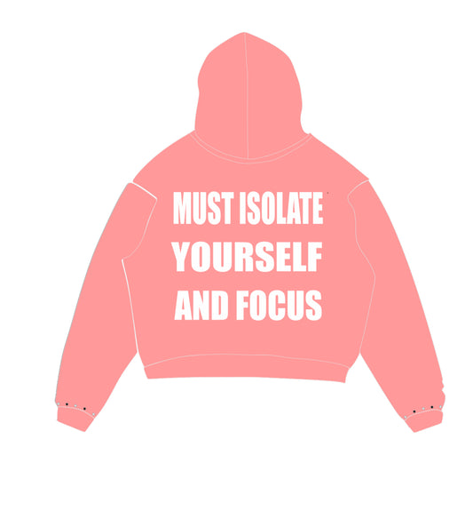 Attack Your Perspective Pink Zip Up
